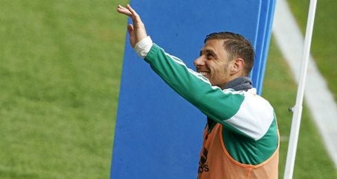 Joaquín está "satisfecho" con la temporada del Betis. Joaquín está "satisfecho" con la temporada del Betis.