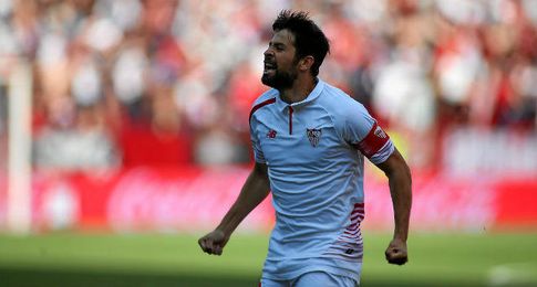 Coke, celebrando el gol. Coke, celebrando el gol.