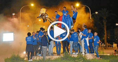 Así celebró el Santa María su ascenso a Segunda Andaluza Así celebró el Santa María su ascenso a Segunda Andaluza
