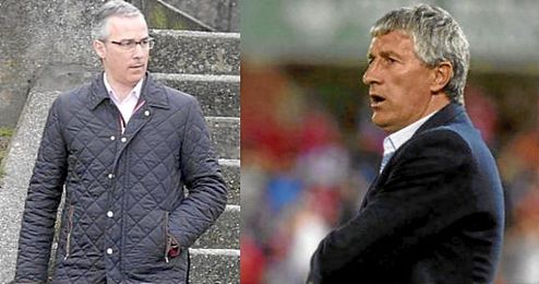 Quique Setién es la opción preferida de Torrecilla para el banquillo verdiblanco. Quique Setién es la opción preferida de Torrecilla para el banquillo verdiblanco.