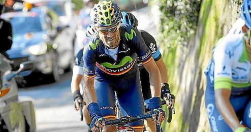 En la imagen, el español Mikel Landa. En la imagen, el español Mikel Landa.