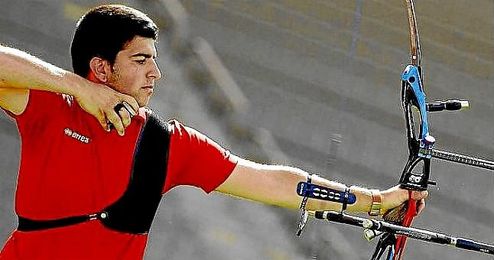 En la imagen, el arquero español Miguel Alvariño. En la imagen, el arquero español Miguel Alvariño.