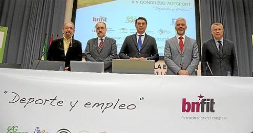 Inauguración del XIV Congreso de la Asociación Andaluza de Gestores del Deporte Inauguración del XIV Congreso de la Asociación Andaluza de Gestores del Deporte