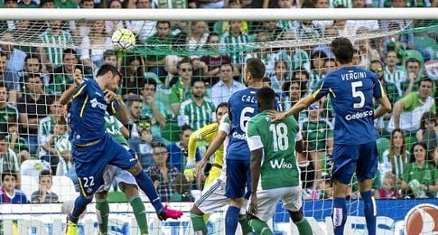 Imagen del Betis-Getafe. Imagen del Betis-Getafe.