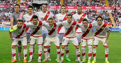 Una de las alineaciones titulares del Rayo Vallecano esta temporada. Una de las alineaciones titulares del Rayo Vallecano esta temporada.