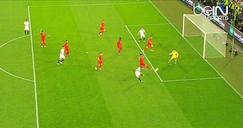 Coke hizo también el 1-3. Coke hizo también el 1-3.