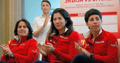 La oscense cree que Rafa Nadal y Muguruza son "buenas bazas" para creer en la victoria en Roland Garros. La oscense cree que Rafa Nadal y Muguruza son "buenas bazas" para creer en la victoria en Roland Garros.