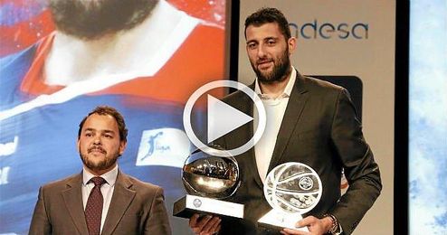 Bourousis, MVP de la Liga Endesa Bourousis, MVP de la Liga Endesa