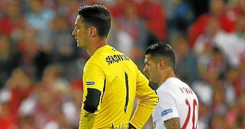 Sergio Rico tuvo una gran actuación. Sergio Rico tuvo una gran actuación.