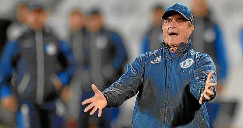 Juande Ramos, durante su etapa en el Dnipro. Juande Ramos, durante su etapa en el Dnipro.