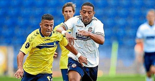 Durmisi, en un partido con el Brondby. Durmisi, en un partido con el Brondby.