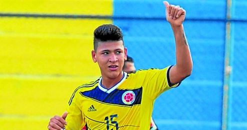 Jorge Carrascal, con las categorías inferiores de Colombia. Jorge Carrascal, con las categorías inferiores de Colombia.