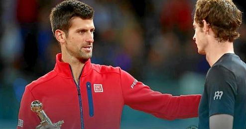 Tercera final para Djokovic; primera para Murray. Tercera final para Djokovic; primera para Murray.