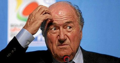 Blatter asegura que las bolas estaban trucadas. Blatter asegura que las bolas estaban trucadas.