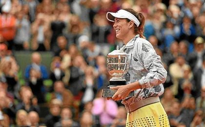 Muguruza, campeona en Roland Garros Muguruza, campeona en Roland Garros