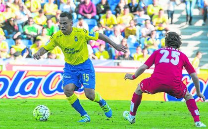 Roque Mesa, con Las Palmas. Roque Mesa, con Las Palmas.