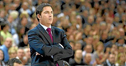 Xavi Pascual durante un encuentro. Xavi Pascual durante un encuentro.