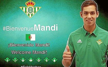 Aissa Mandi, nuevo fichaje bético Aissa Mandi, nuevo fichaje bético