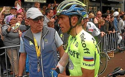 Contador a la llegada a meta Contador a la llegada a meta