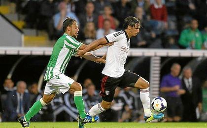 Betis y Fulham ya se vieron las caras en el verano de 2013, en Craven Cottage. Betis y Fulham ya se vieron las caras en el verano de 2013, en Craven Cottage.