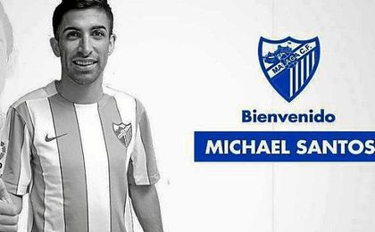 Michel Santos, nuevo jugador del Málaga CF Michel Santos, nuevo jugador del Málaga CF