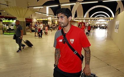 Éver Banega ya se despidió del sevillismo. Éver Banega ya se despidió del sevillismo.