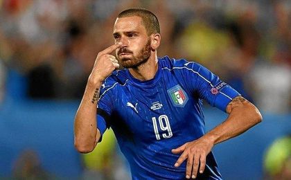 Bonucci, pilar de la Juventus e Italia Bonucci, pilar de la Juventus e Italia
