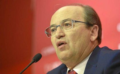 José Castro, durante su comparecencia. José Castro, durante su comparecencia.