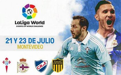 La Liga World ha planificado que el derbi gallego se juegue en Montevideo. La Liga World ha planificado que el derbi gallego se juegue en Montevideo.
