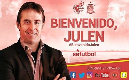 Lopetegui, oficializado como nuevo seleccionador. Lopetegui, oficializado como nuevo seleccionador.