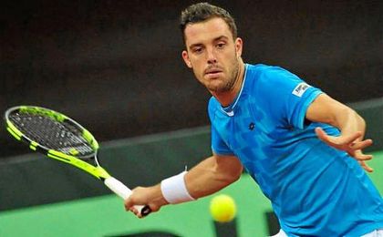 En la imagen, Marco Cecchinato. En la imagen, Marco Cecchinato.
