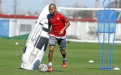 Mariano, durante un entrenamiento. Mariano, durante un entrenamiento.
