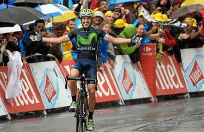 Izaguirre ganó la penúltima etapa del Tour. Izaguirre ganó la penúltima etapa del Tour.