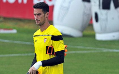 Sergio Rico afronta la nueva temporada como un reto. Sergio Rico afronta la nueva temporada como un reto.