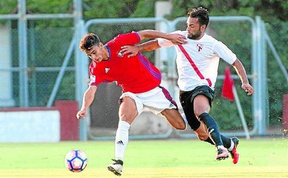El filial nervionense cayó en su segundo amistoso de la pretemporada ante todo un ´Primera´. El filial nervionense cayó en su segundo amistoso de la pretemporada ante todo un ´Primera´.