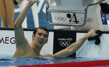 Michael Phelps es el estadounidense con más medallas, 22. Michael Phelps es el estadounidense con más medallas, 22.