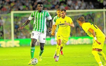 N´Diaye, en la imagen en el choque frente al Villarreal del estreno de la pasada campaña, no repetirá. N´Diaye, en la imagen en el choque frente al Villarreal del estreno de la pasada campaña, no repetirá.