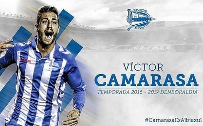 Camarasa ya es oficialmente una incorporación de los vitorianos. Camarasa ya es oficialmente una incorporación de los vitorianos.