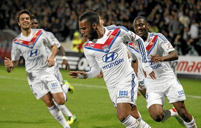 Lacazette es la gran estrella del Lyon. Lacazette es la gran estrella del Lyon.