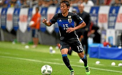 Kiyotake con la selección de Japón Kiyotake con la selección de Japón