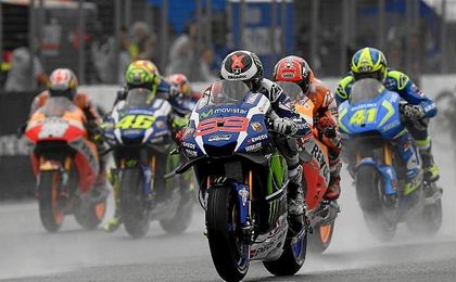 Jorge Lorenzo, durante el Gran Premio de la República Checa Jorge Lorenzo, durante el Gran Premio de la República Checa
