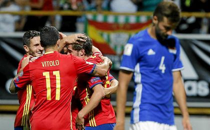 La ´Roja´ se dio un festín en León. La ´Roja´ se dio un festín en León.