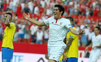 "Soy sevillista desde que nací". "Soy sevillista desde que nací".