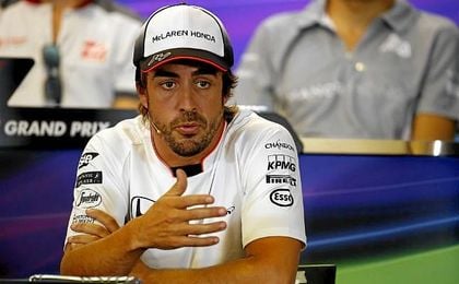 Alonso, optimista de cara al final de temporada. Alonso, optimista de cara al final de temporada.
