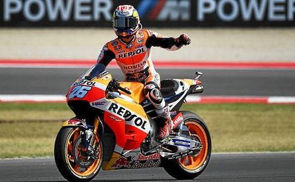 Pedrosa ganó el último Gran Premio, celebrado en San Marino. Pedrosa ganó el último Gran Premio, celebrado en San Marino.