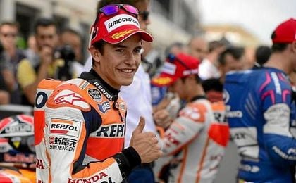 Márquez: "Me gusta hablar dentro de la pista; con lo que pase fuera, te ríes y ya está" Márquez: "Me gusta hablar dentro de la pista; con lo que pase fuera, te ríes y ya está"