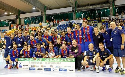 El Barcelona Lassa, tras ganar la Supercopa de España hace unas semanas. El Barcelona Lassa, tras ganar la Supercopa de España hace unas semanas.