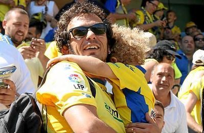 José María González ´Kichi´, en un encuentro del Cádiz CF, equipo del que es seguidor confeso. José María González ´Kichi´, en un encuentro del Cádiz CF, equipo del que es seguidor confeso.
