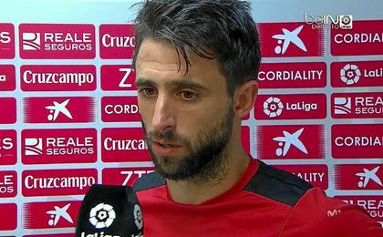Nico Pareja atendiendo a los medios Nico Pareja atendiendo a los medios