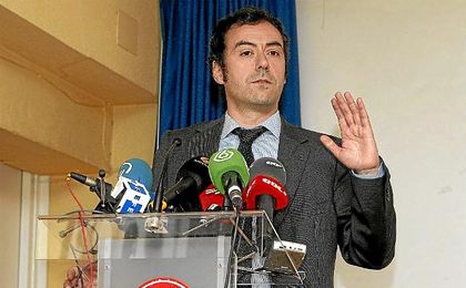 Álex Aranzabal, expresidente del Eibar. Álex Aranzabal, expresidente del Eibar.